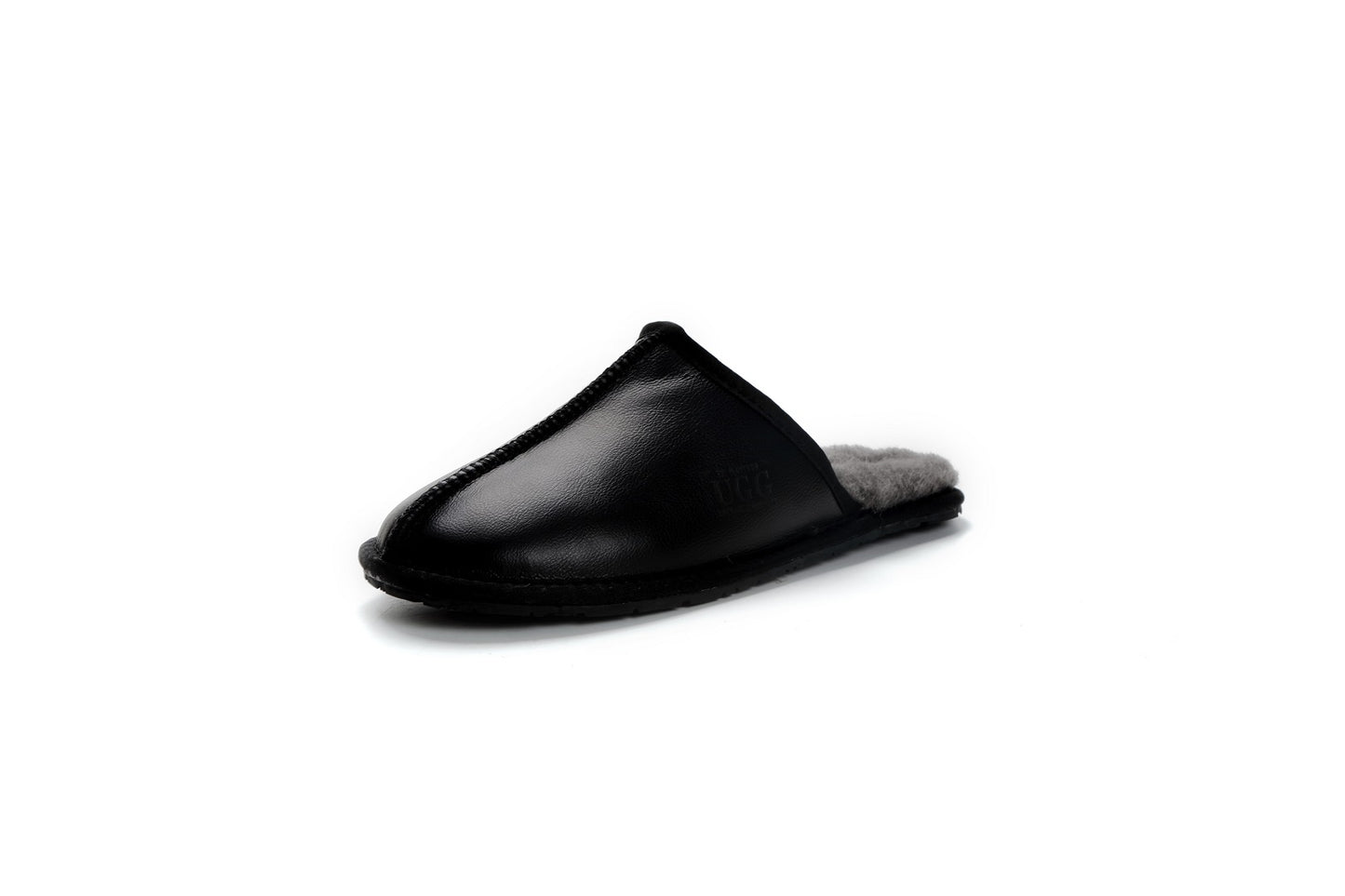 Leather Scuff Slipper