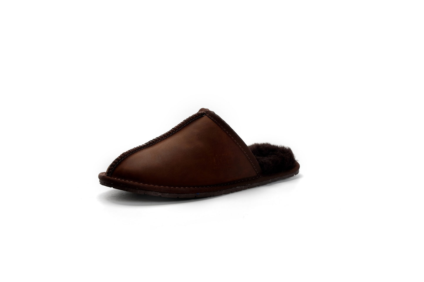 Leather Scuff Slipper