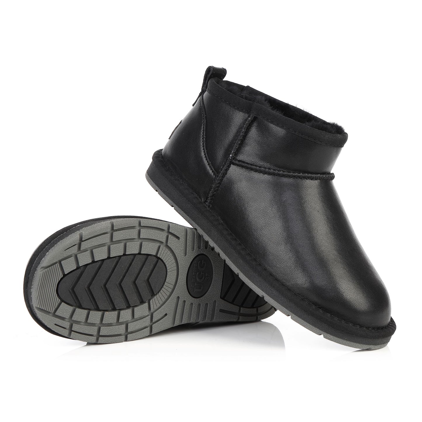 Slant Ultra Short Leather