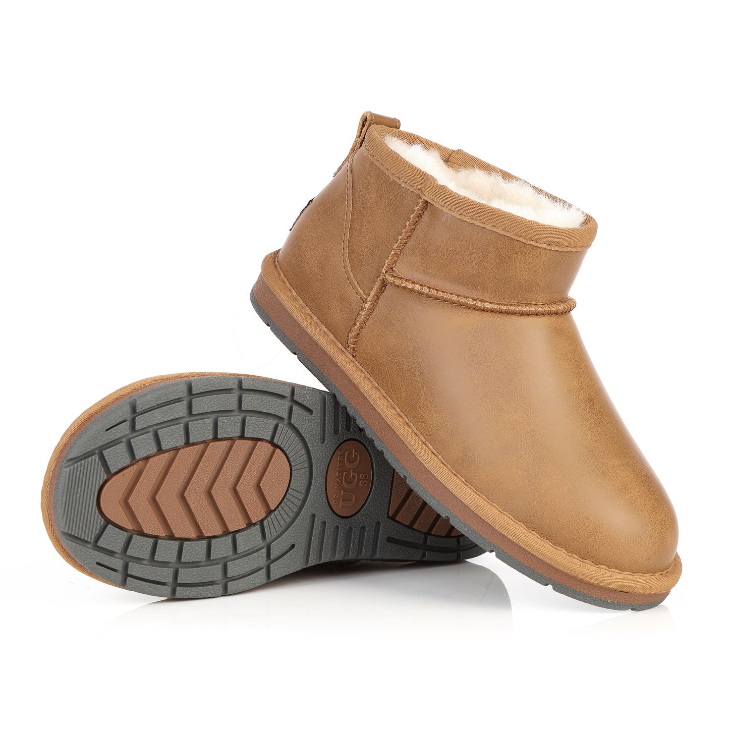 Slant Ultra Short Leather