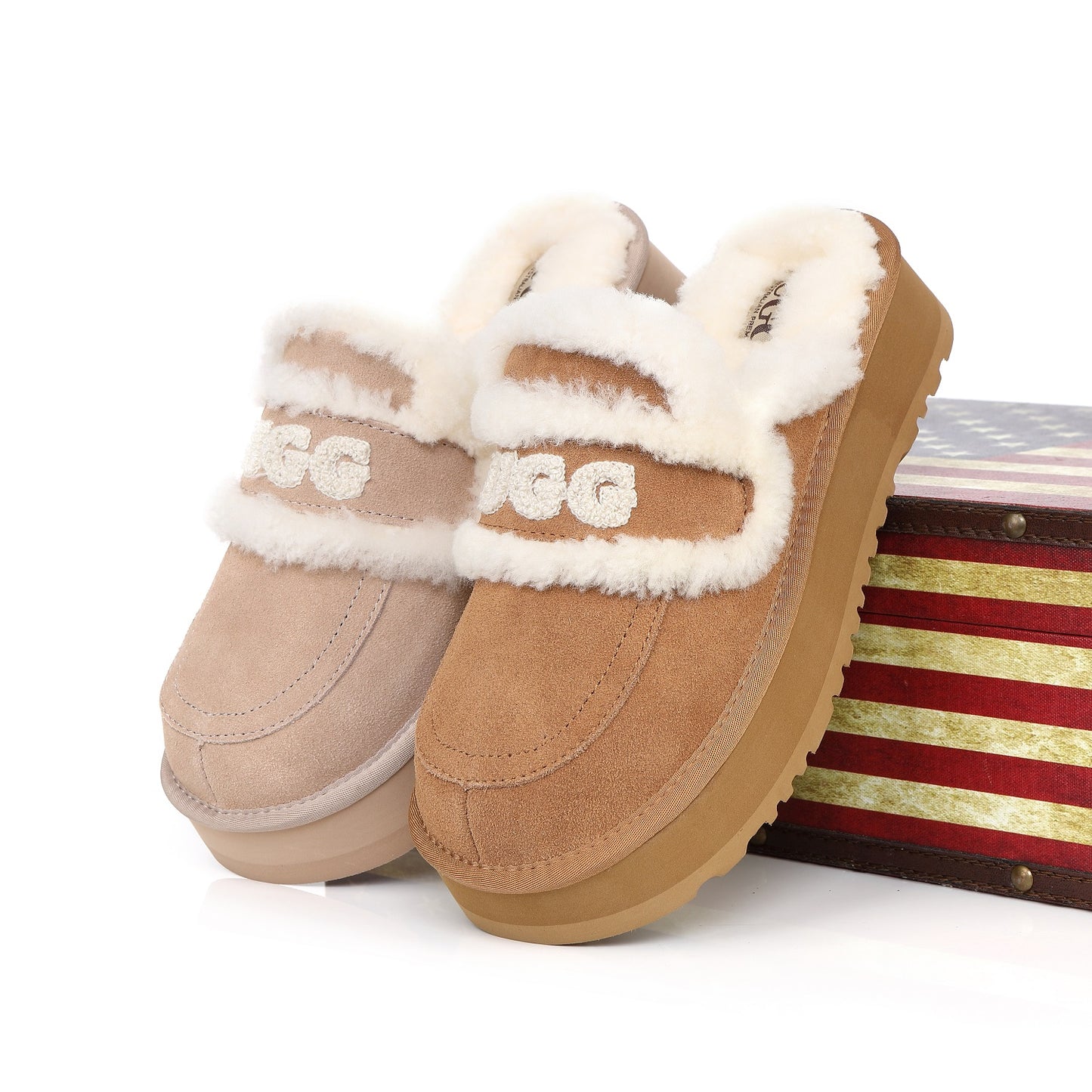 Shirley Shearling Platform