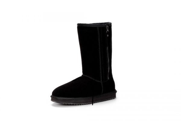 Suede Zipper Tall